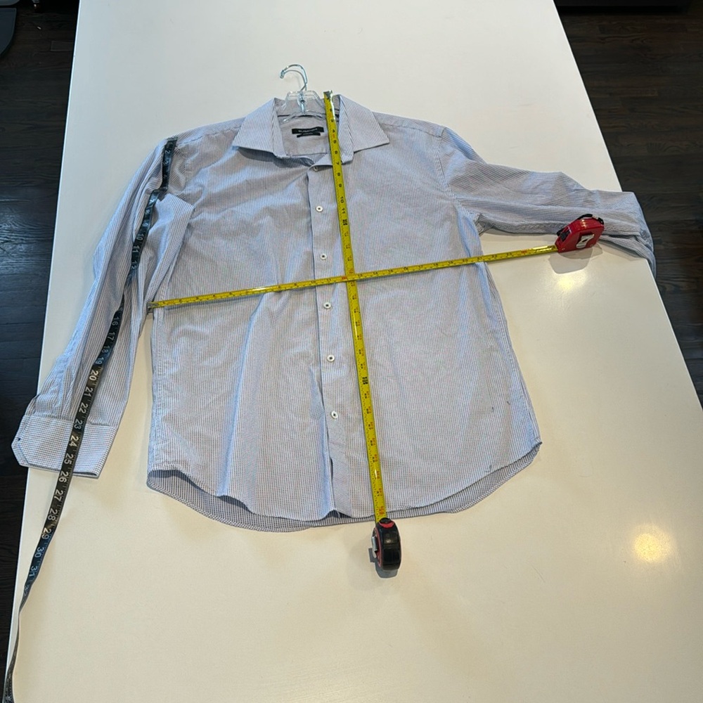 Bugatchi men’s button up 16.5 neck. 34/35 length
